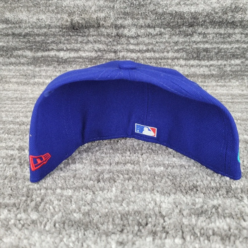 New Era Los Angeles Dodgers 59FIFTY Fitted Hat Royal Blue 50th Anniversary 7 3/8